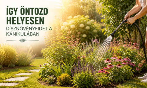Hogyan öntözzünk helyesen a nagy nyári melegben?