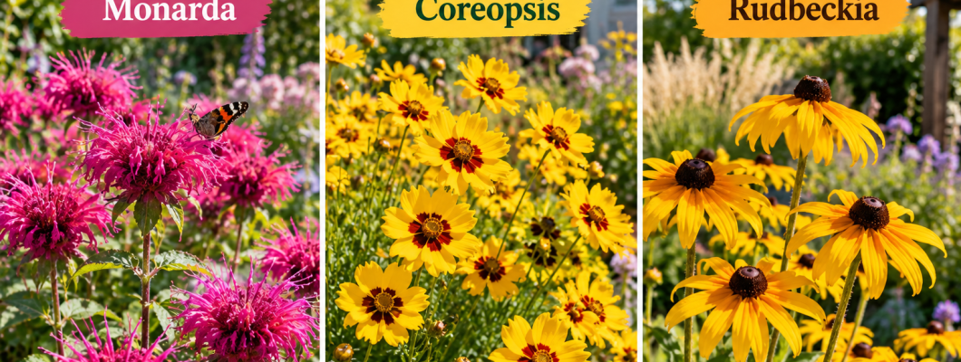 Monarda, Coreopsis vagy Rudbeckia? Melyiket válasszuk napos helyre?