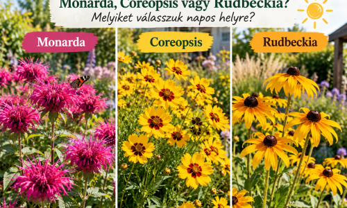 Monarda, Coreopsis vagy Rudbeckia? Melyiket válasszuk napos helyre?