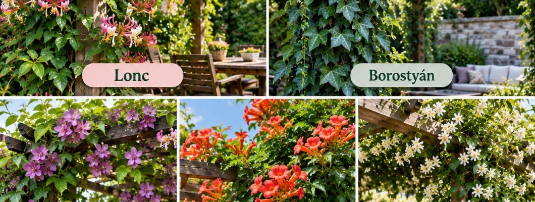 Kúszónövények a kertbe: mit ültessünk pergola vagy kerítés mellé?