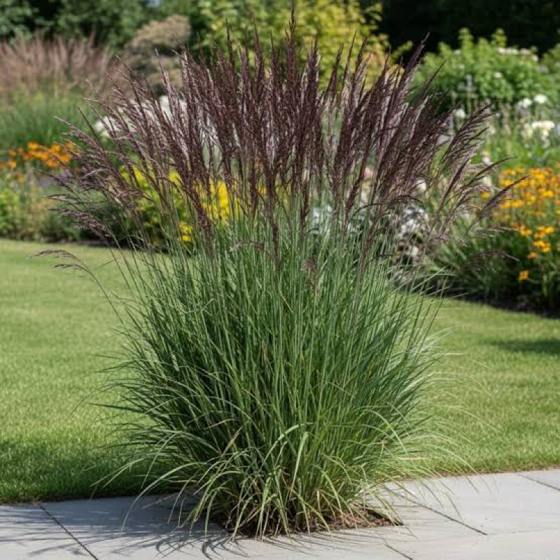 Molinia arundinacea 'Black Arrow' – Fekete virágzatú óriás kékperje