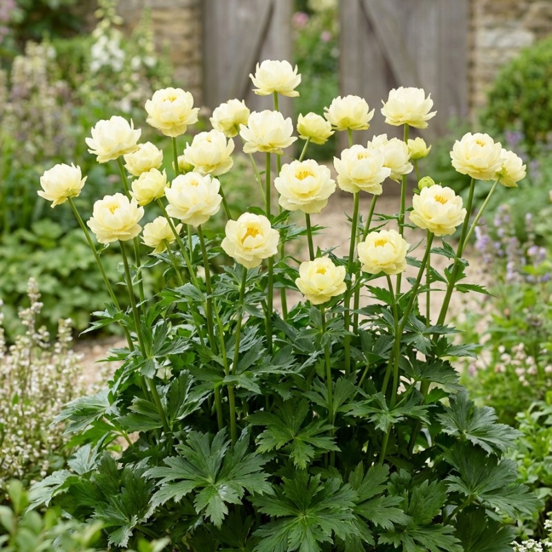 Trollius x cultorum ‘New Moon’ - Kerti zergeboglár